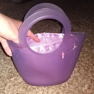 NWT! Mini Tote (Hard Plastic)